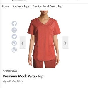 Scrub top- never worn